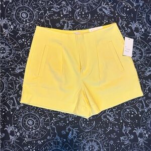 A New Day High Waist Yellow Shorts